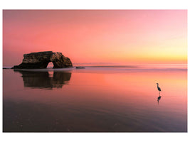 canvas-print-sunset-at-the-natural-bridge-ii