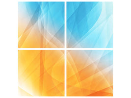 4-piece-canvas-print-abstract-flowing-colors