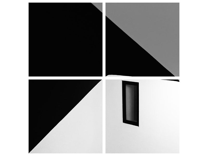 4-piece-canvas-print-black-window