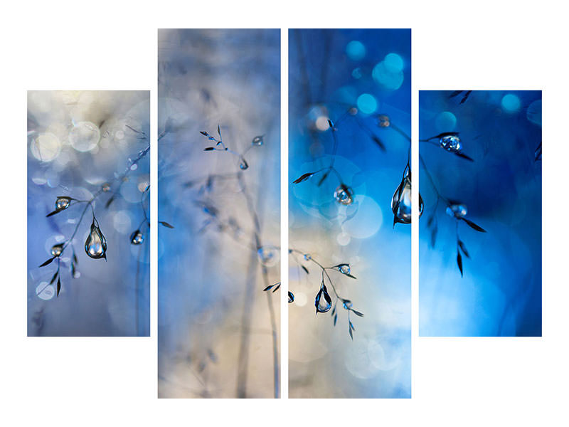 4-piece-canvas-print-blue-rain