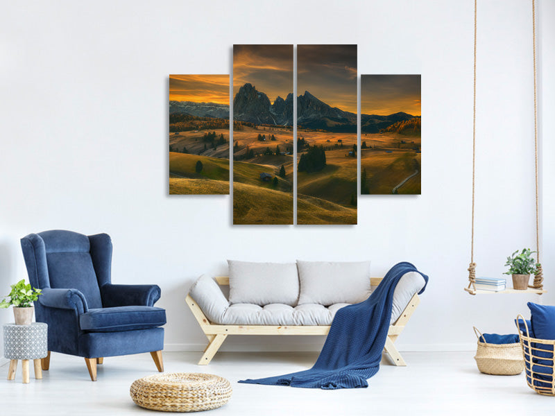 4-piece-canvas-print-calm