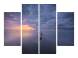 4-piece-canvas-print-colorful-sunrise