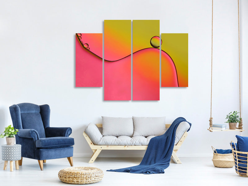 4-piece-canvas-print-during