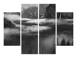 4-piece-canvas-print-fog-floating-in-yosemite-valley