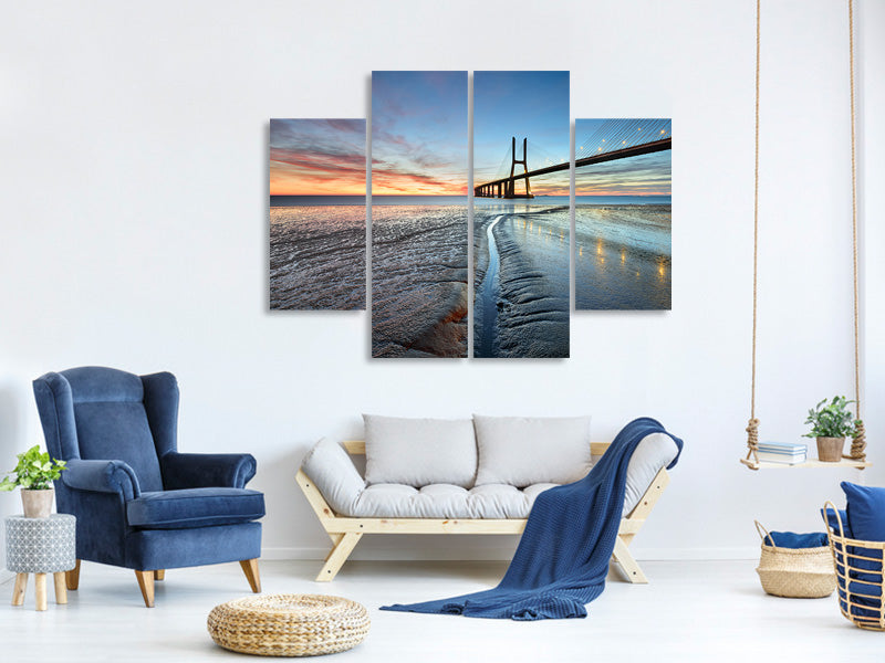 4-piece-canvas-print-follow-your-way