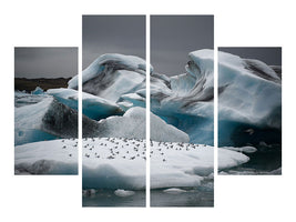 4-piece-canvas-print-in-the-land-of-fire-and-ice