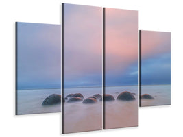 4-piece-canvas-print-moeraki-boulders