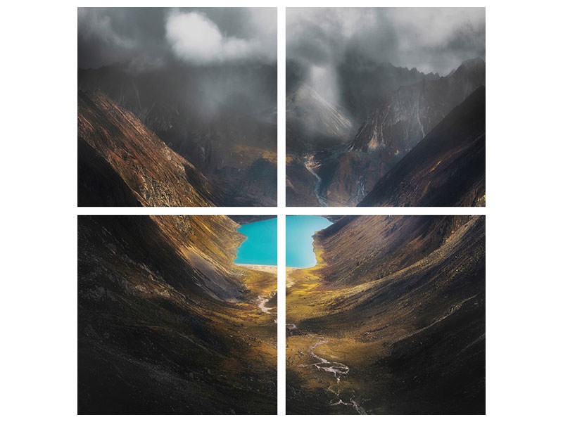 4-piece-canvas-print-past-and-present-life
