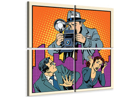 4-piece-canvas-print-pop-art-paparazzi