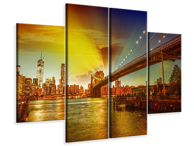 4-piece-canvas-print-skyline-brooklyn-bridge-ny