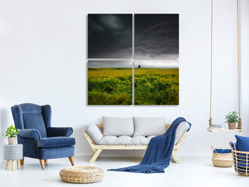 4-piece-canvas-print-sommergewitter