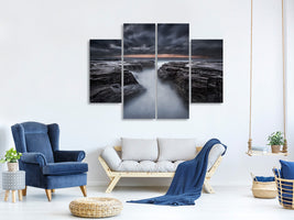 4-piece-canvas-print-the-darkness-before-dawn