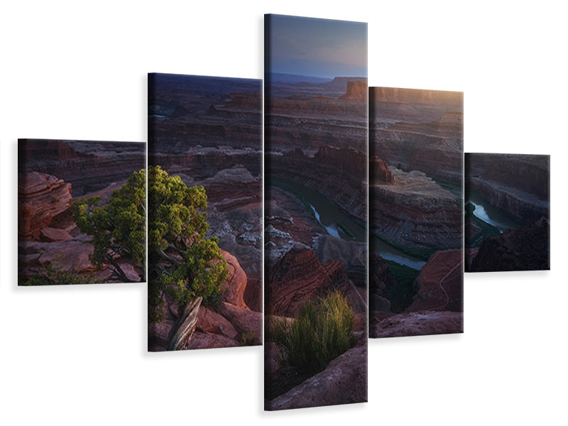 5-piece-canvas-print-deadhorse-land