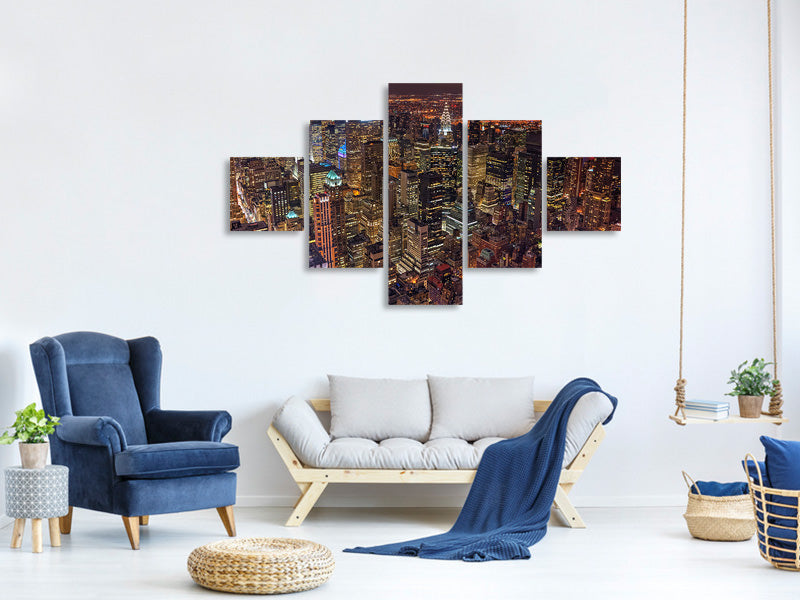 5-piece-canvas-print-night-life