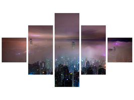 5-piece-canvas-print-smog-in-hong-kong