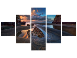5-piece-canvas-print-when-the-tide-receded