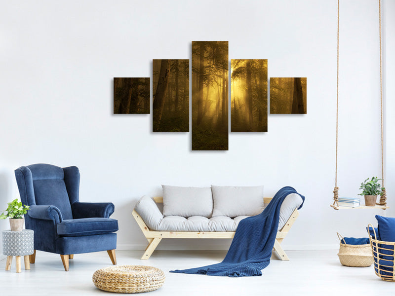 5-piece-canvas-print-yellow-the-bigger-picture