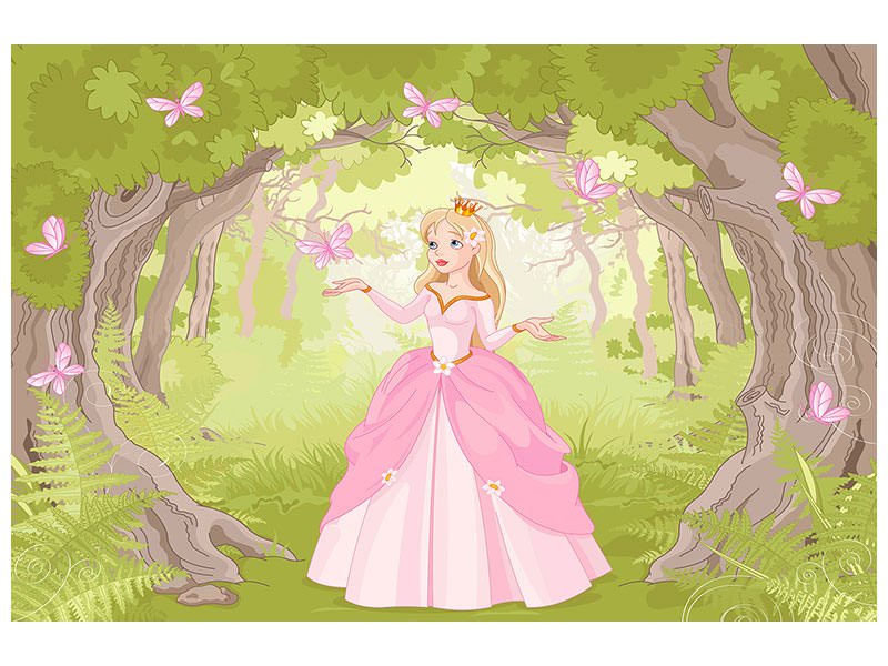 canvas-print-princess-in-the-wood