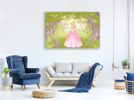 canvas-print-princess-in-the-wood