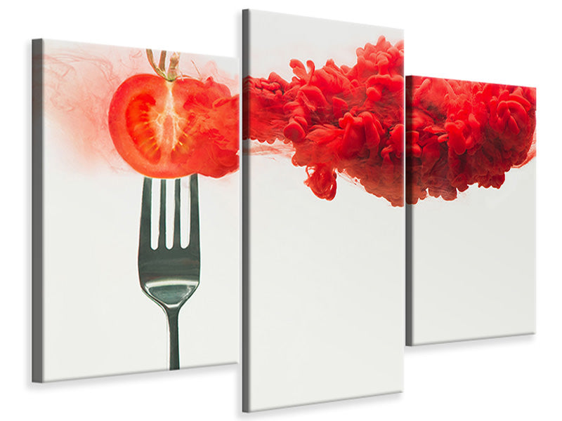 modern-3-piece-canvas-print-disintegrated-tomato