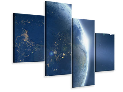 modern-4-piece-canvas-print-fantastic-earth