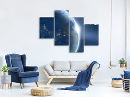 modern-4-piece-canvas-print-fantastic-earth