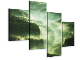 modern-4-piece-canvas-print-over-the-woods