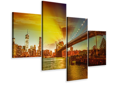 modern-4-piece-canvas-print-skyline-brooklyn-bridge-ny