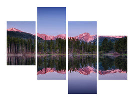 modern-4-piece-canvas-print-sprague-lake-rocky-mountains