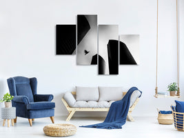 modern-4-piece-canvas-print-the-lost-bird-homage-for-andra-kertasz
