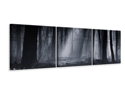 panoramic-3-piece-canvas-print-capela-forest