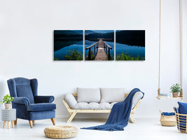 panoramic-3-piece-canvas-print-one-night-at-full-moon