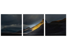 panoramic-3-piece-canvas-print-ristindur-highlands-iceland