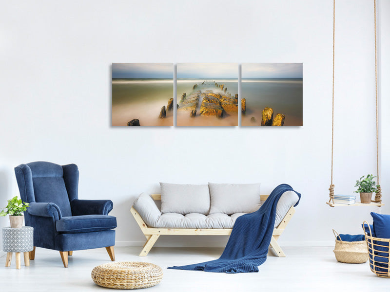 panoramic-3-piece-canvas-print-sea-road