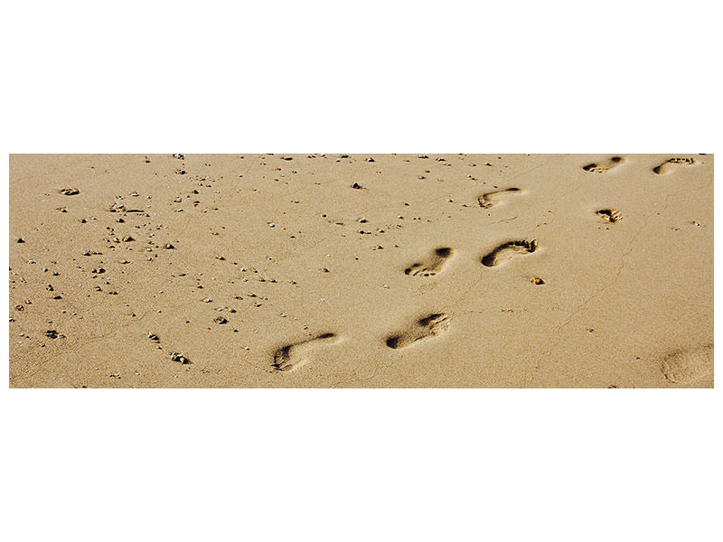 panoramic-canvas-print-footprints-in-the-sand