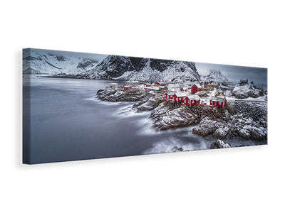 panoramic-canvas-print-winter-lofoten-islands