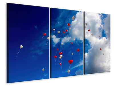 3-piece-canvas-print-a-sky-full-of-hearts