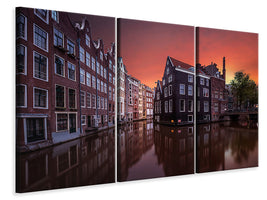 3-piece-canvas-print-amsterdam-dawn