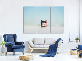 3-piece-canvas-print-golden-gate-in-the-fog