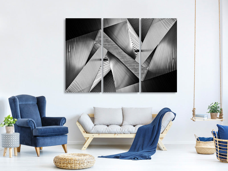 3-piece-canvas-print-metal-origami