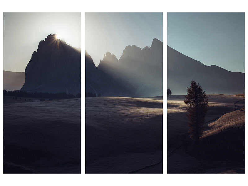 3-piece-canvas-print-morning-in-dolomites