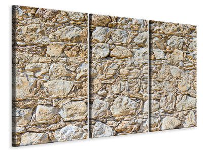 3-piece-canvas-print-sandstone-wall