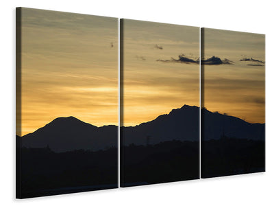 3-piece-canvas-print-the-sunrise-in-the-mountains