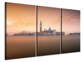 3-piece-canvas-print-venice-pink-sunrise