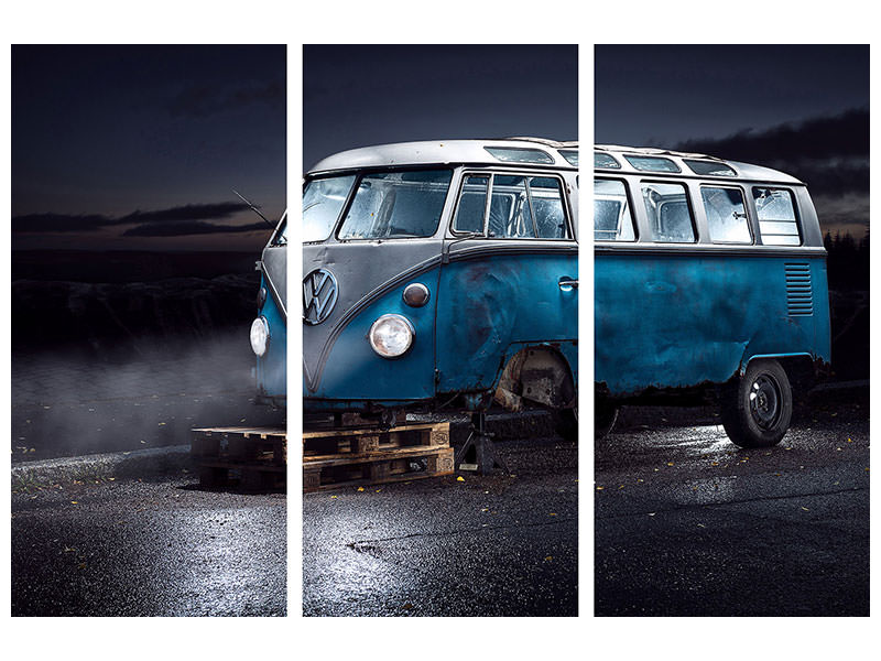 3-piece-canvas-print-vw-kleinbus