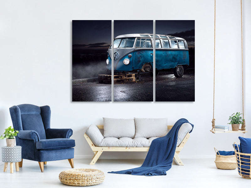 3-piece-canvas-print-vw-kleinbus