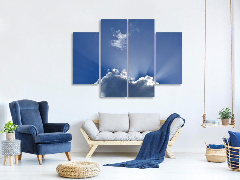 4-piece-canvas-print-a-clouds-picture