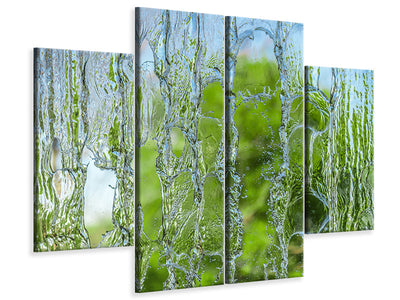 4-piece-canvas-print-behind-the-waterfall