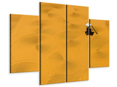 4-piece-canvas-print-bulgur-drying