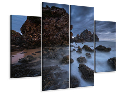 4-piece-canvas-print-by-the-sea